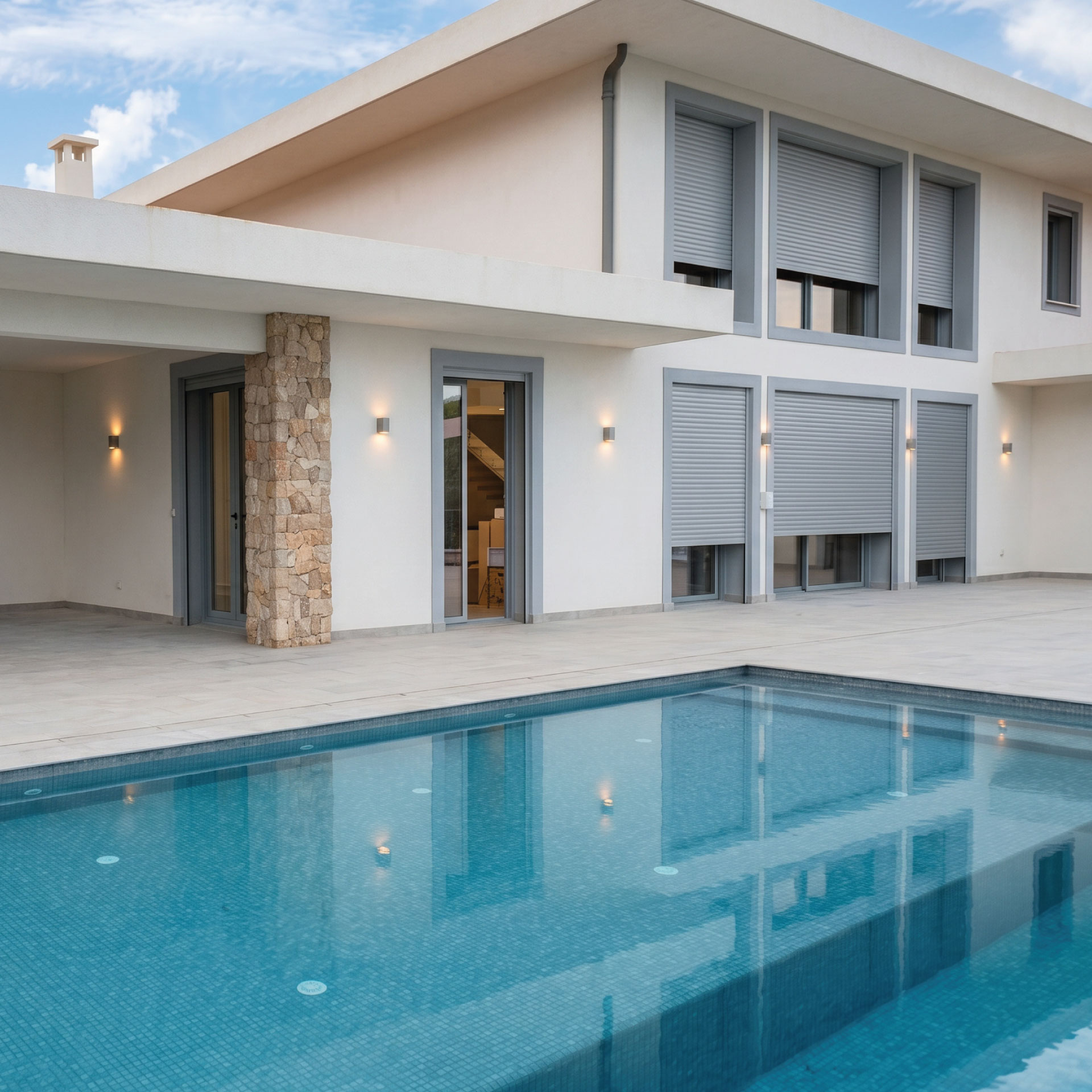 Conception globale d’une villa contemporaine